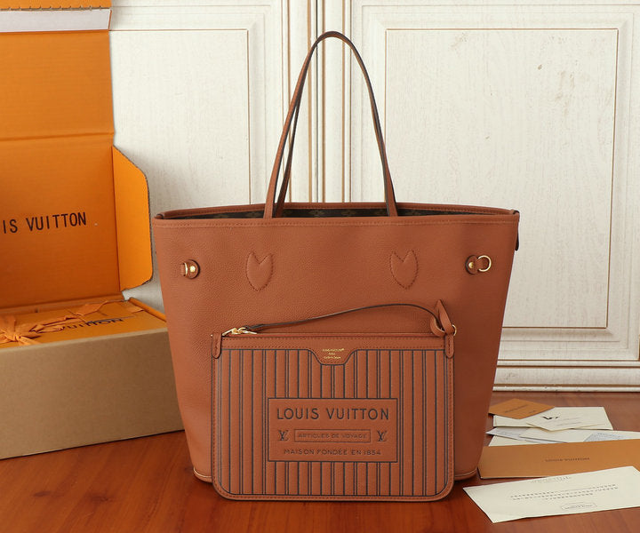 Bolsa Louis Vuitton Neverfull Inside Out MM Reversível