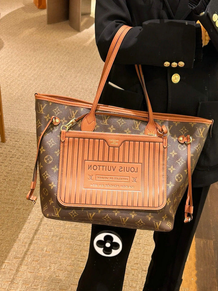 Bolsa Louis Vuitton Neverfull Inside Out MM Reversível